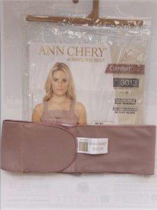 Bao bì sản phẩm dây đai latex Ann Chery 3013 kèm đai quấn ngực hậu phẫu chuyên dụng.