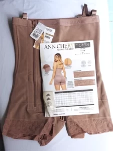 Đồ lót định hình Ann Chery 5168 màu nude - ảnh chụp thực tế kèm bảng size và thông tin sản phẩm chính hãng