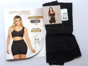 Review Quần Nâng Mông Ann Chery 5155 Set quần gen định hình Ann Chery 5155 màu đen kèm hộp sản phẩm và tag chính hãng – Giải pháp định hình vùng bụng và mông hiệu quả cho phụ nữ sau sinh hoặc phẫu thuật thẩm mỹ"