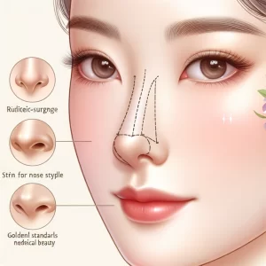 Nâng Mũi S-Line: 5+ Tiêu Chuẩn Vàng & Bí Quyết Để Có Dáng Mũi Đẹp Tự Nhiên 46 inh họa nâng mũi S-Line với các tiêu chuẩn vàng cho dáng mũi đẹp tự nhiên – sống mũi cong nhẹ, đầu mũi thon gọn, cánh mũi cân đối, hài hòa với gương mặt