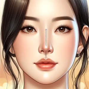 Hình ảnh minh họa quy trình nâng mũi S-Line, sống mũi cao thanh tú, đầu mũi thon gọn, hài hòa gương mặt Hình ảnh minh họa quy trình nâng mũi S-Line, sống mũi cao thanh tú, đầu mũi thon gọn, hài hòa gương mặt