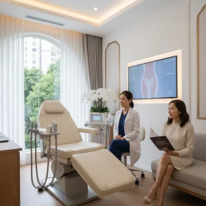Làm Đẹp Vùng Kín: 5+ Điều Cần Biết Về Thẩm Mỹ "Cô Bé" An Toàn 35 Phòng khám thẩm mỹ vùng kín chuẩn y khoa với trang thiết bị hiện đại và đội ngũ bác sĩ chuyên nghiệp