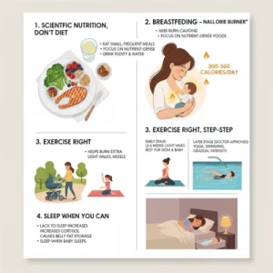 hướng dẫn 5 bí quyết lấy lại vóc dáng sau sinh an toàn cho mẹ bỉm sữa gồm dinh dưỡng khoa học, cho con bú, tập luyện, ngủ đủ giấc hướng dẫn 5 bí quyết lấy lại vóc dáng sau sinh an toàn cho mẹ bỉm sữa gồm dinh dưỡng khoa học, cho con bú, tập luyện, ngủ đủ giấc