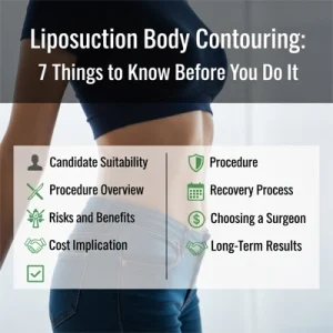 7 bước cần biết về quy trinh hút mỡ tạo dáng body thự hiện tại bệnh viện Infographic hút mỡ tạo dáng body – 7 điều quan trọng cần biết trước khi thực hiện: đối tượng phù hợp, quy trình hút mỡ, rủi ro và lợi ích, chi phí, quá trình hồi phục, cách chọn bác sĩ thẩm mỹ và kết quả lâu dài