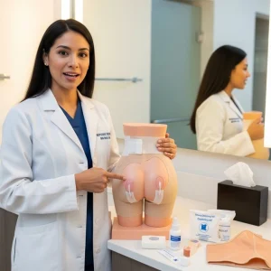 5 Bí Quyết Vàng Chăm Sóc Sau Nâng Mông Chuẩn Y Khoa (Mau Hồi Phục) 14 Bác sĩ hướng dẫn cách chăm sóc sau nâng mông tại nhà chuẩn y khoa giúp phục hồi nhanh và hạn chế biến chứng.