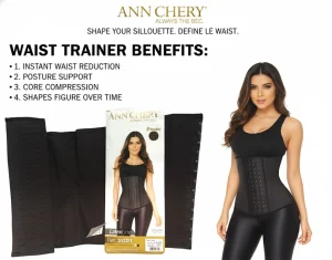 Gen nịt bụng Latex Ann Chery – bí quyết tạo dáng đồng hồ cát, siết eo nhanh, định hình vóc dáng rõ rệt chỉ sau vài tuần sử dụng.