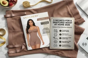 5 bí quyết eo thon tại nhà 2026 với đồ định hình Ann Chery ComfortLine 5168 kết hợp tập luyện, dinh dưỡng cân bằng và uống đủ nước giúp giảm 3–7 cm vòng eo hiệu quả.