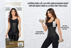 Cách lấy lại vóc dáng nhanh nhất với đai nịt bụng định hình Ann Chery kết hợp luyện tập giúp tạo đường cong cơ thể và đốt mỡ hiệu quả hơn khi tập gym. Cách lấy lại vóc dáng nhanh nhất với đai nịt bụng định hình Ann Chery kết hợp luyện tập giúp tạo đường cong cơ thể và đốt mỡ hiệu quả hơn khi tập gym.