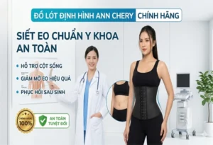 Đồ lót định hình Ann Chery chính hãng giúp siết eo chuẩn y khoa an toàn, hỗ trợ cột sống, giảm mỡ bụng hiệu quả và phục hồi dáng sau sinh cho phụ nữ. Đồ lót định hình Ann Chery chính hãng giúp siết eo chuẩn y khoa an toàn, hỗ trợ cột sống, giảm mỡ bụng hiệu quả và phục hồi dáng sau sinh cho phụ nữ.