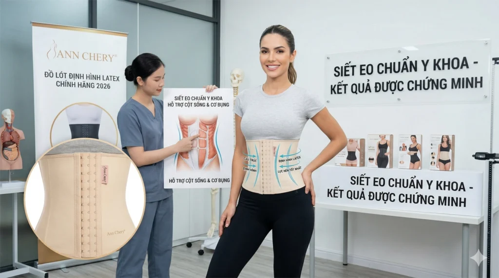 Đồ Lót Định Hình Latex Ann Chery: 5 Ưu Điểm Siết Eo 2026