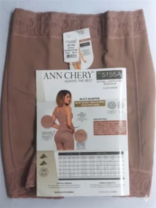 Quần định hình nâng mông Ann Chery 5155A màu cocoa chính hãng giúp siết eo, nâng vòng 3 tự nhiên, chống cuộn gập và định hình vòng 2 hiệu quả.